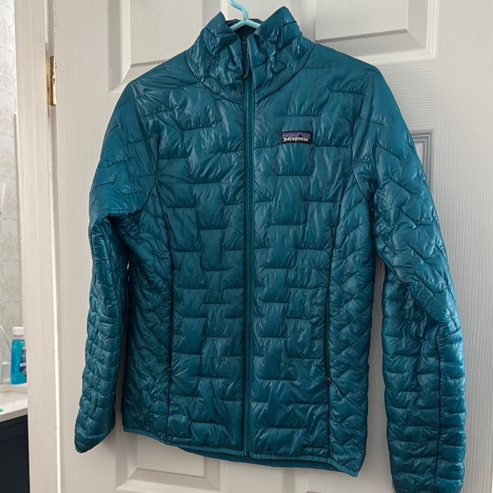 Patagonia Teal Nao puff Jacket